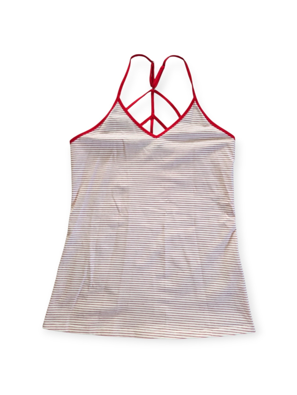 Doe & Rae Striped Racerback Tank Top